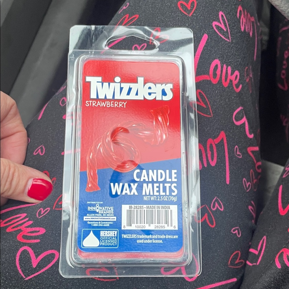 Twizzlers Strawberry Candle Wax Melts - Red